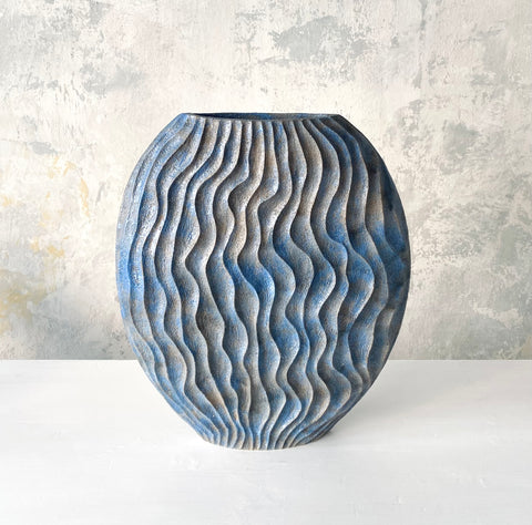 -SOLD- Slab Vase Collection: Flow Vase