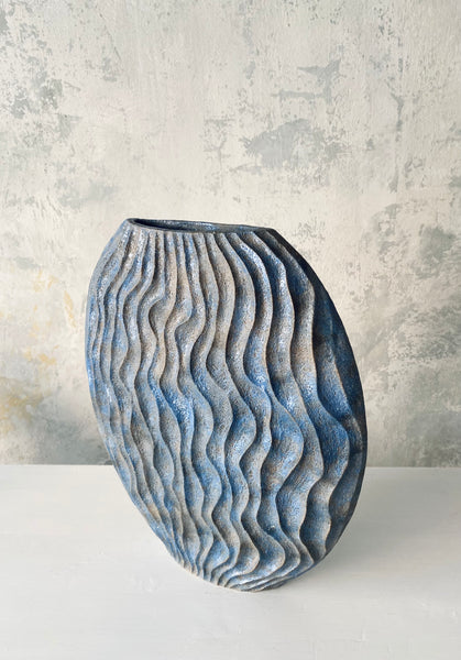 -SOLD- Slab Vase Collection: Flow Vase